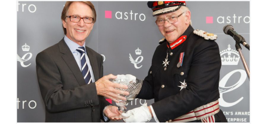 Astro Lighting was Awarded the 2013 Queen's Award for Enterprise in International Trade!
